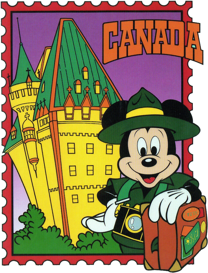 Mickey Mouse Clipart Canada - Mickey Mouse In Norway (726x944), Png Download