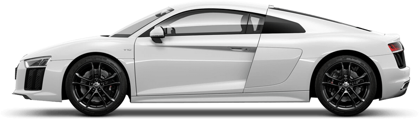Audi R8 Coupe V10 Rws - Audi R8 (850x480), Png Download