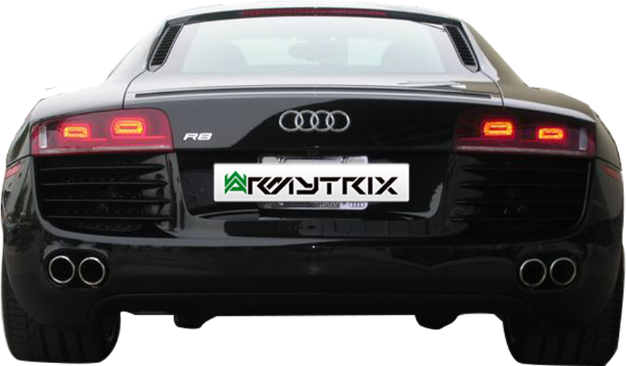 R8 V8 Mk1 - Audi R8 Rear (1200x800), Png Download