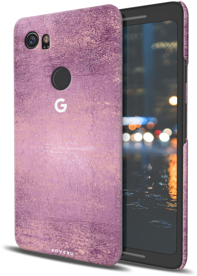 Mauve Marble Texture Cover Case For Google Pixel 2 - Iphone (1024x1024), Png Download