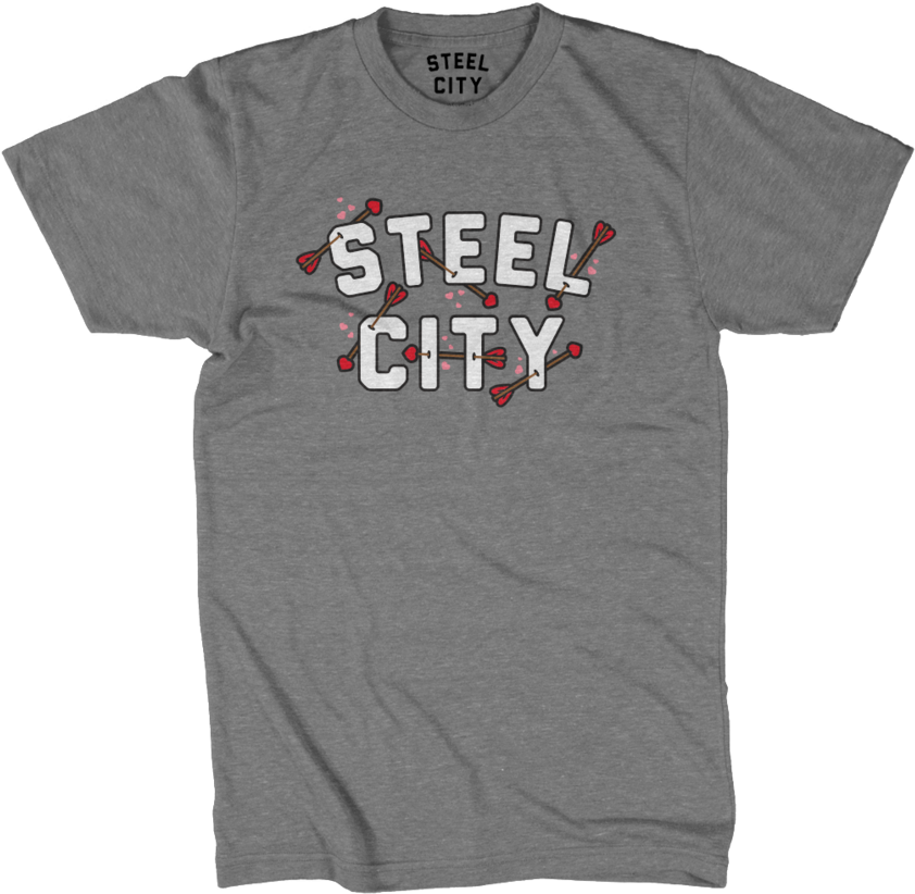 Cupid's Arrows Tee - Active Shirt (857x1024), Png Download