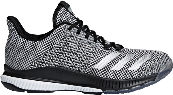 Adidas Women's Volleyball Shoes - Adidas Volleyball Shoes Black (600x600), Png Download