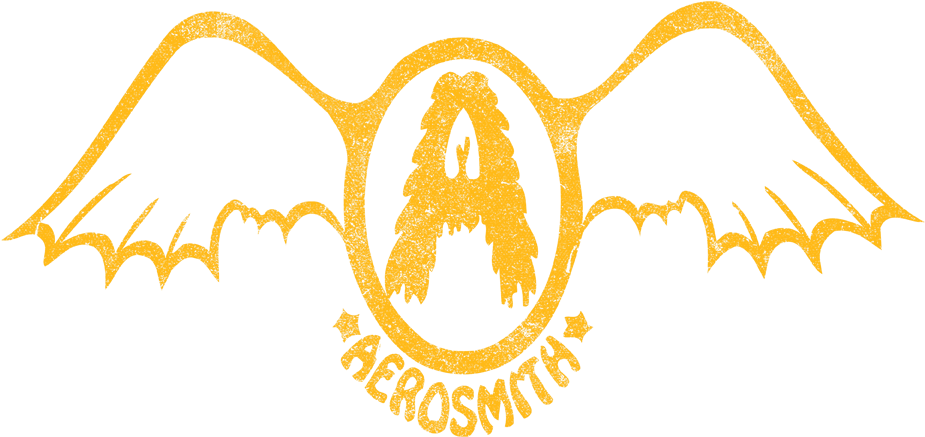 Aerosmith Retro Logo Baby Bodysuit - Aerosmith Wings (936x566), Png Download