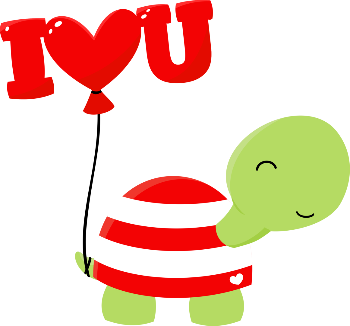 Namorados & Amor Diy Valentines Cards, Valentine Ideas, - Turtle In Love Cartoon (1161x1080), Png Download