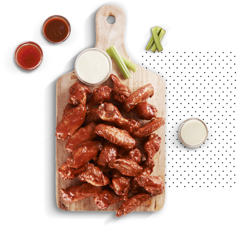 Buffalo Wing (751x722), Png Download