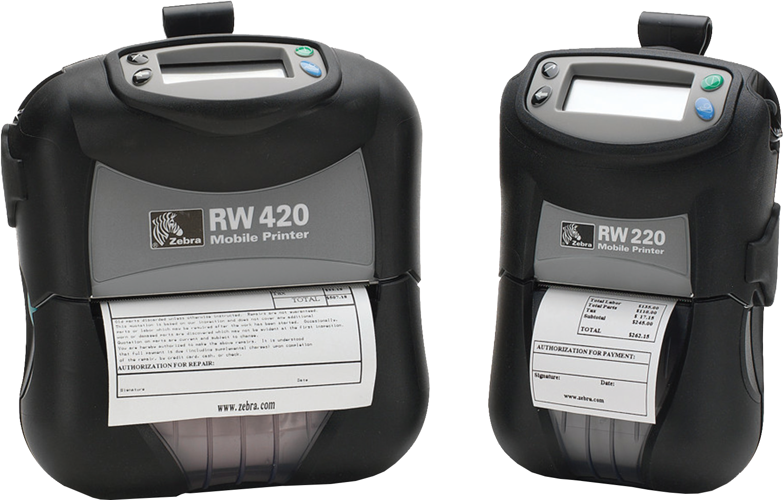 Zebra Rw420 (1815x1134), Png Download