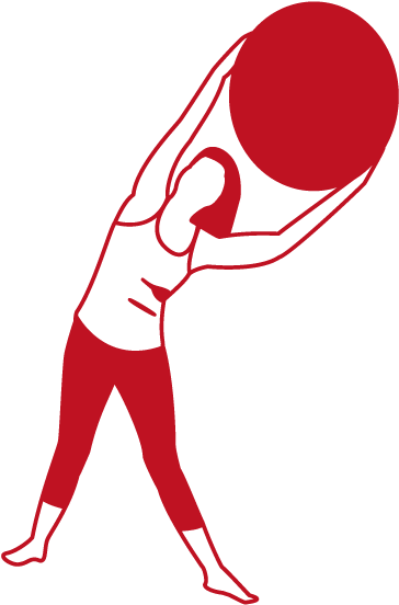 Aerobic Icon Pic 96 X 96 - Illustration (612x792), Png Download