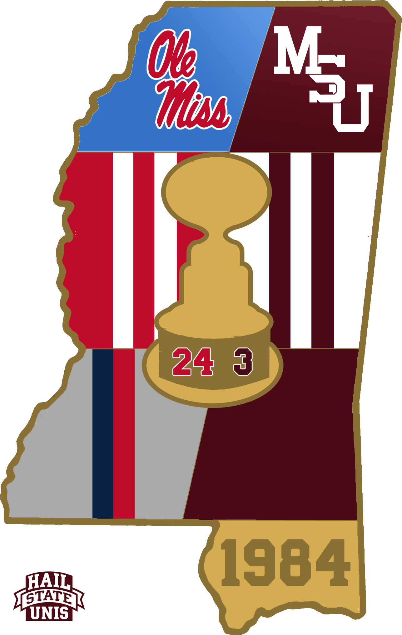 1988 Is The Most Recent Egg Bowl In Which I'm Not Sure (1287x2035), Png Download