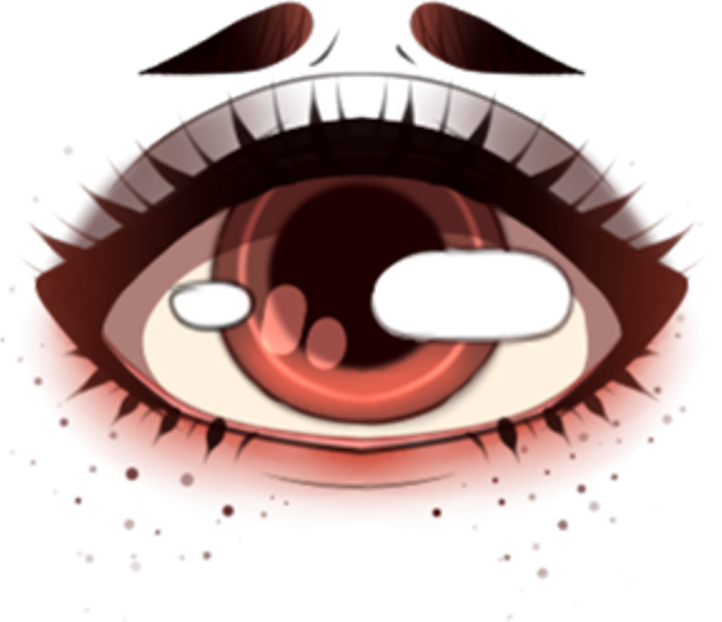 #cute #eye #eyes #eyeball #anime #oneeye #cyclops - Illustration (1024x882), Png Download