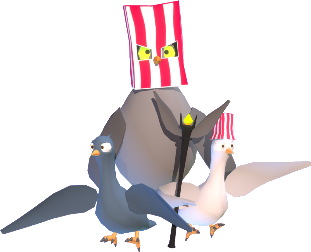 15-pigeonsattack Pigeons - Flightless Bird (1920x1080), Png Download