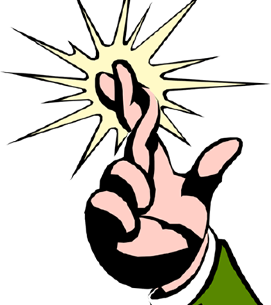Free Clipart Fingers Crossed Keep Your Fingers Crossed - Fingers Crossed Cartoon (1024x1024), Png Download