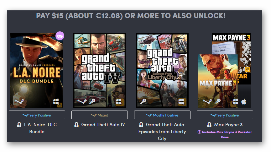 Moje Fascynacje - Humble Bundle Rockstar (877x483), Png Download