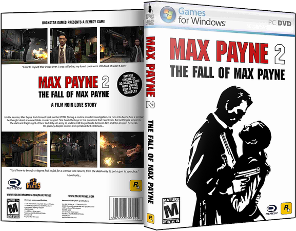 [/i] - Max Payne Cd (650x502), Png Download