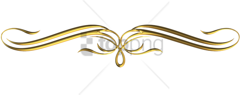 Free Png Decorative Gold Line Png Png Image With Transparent (850x470), Png Download