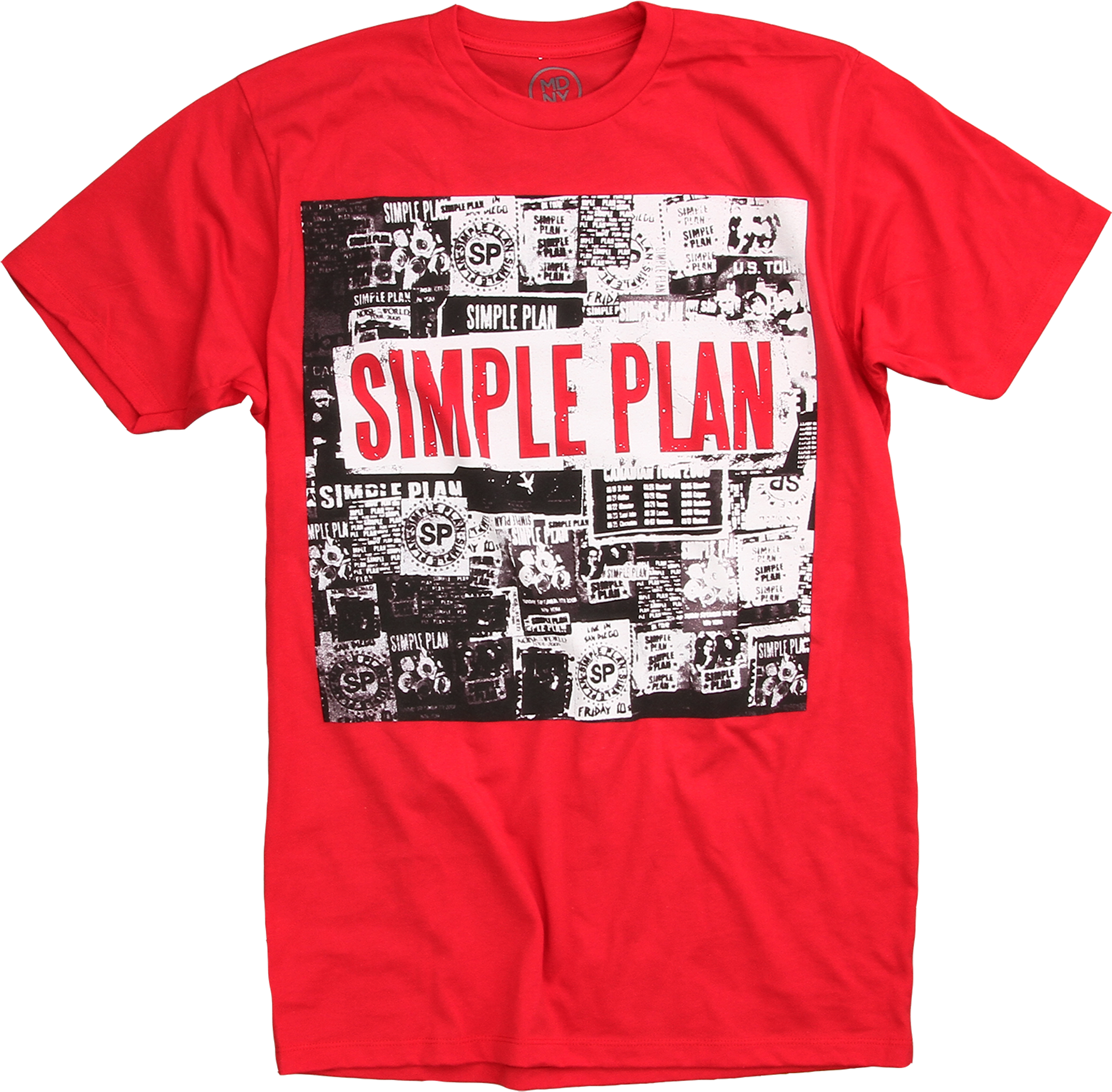 Opinion Overload Red T-shirt $30 - Simple Plan Can T Keep (2233x2150), Png Download