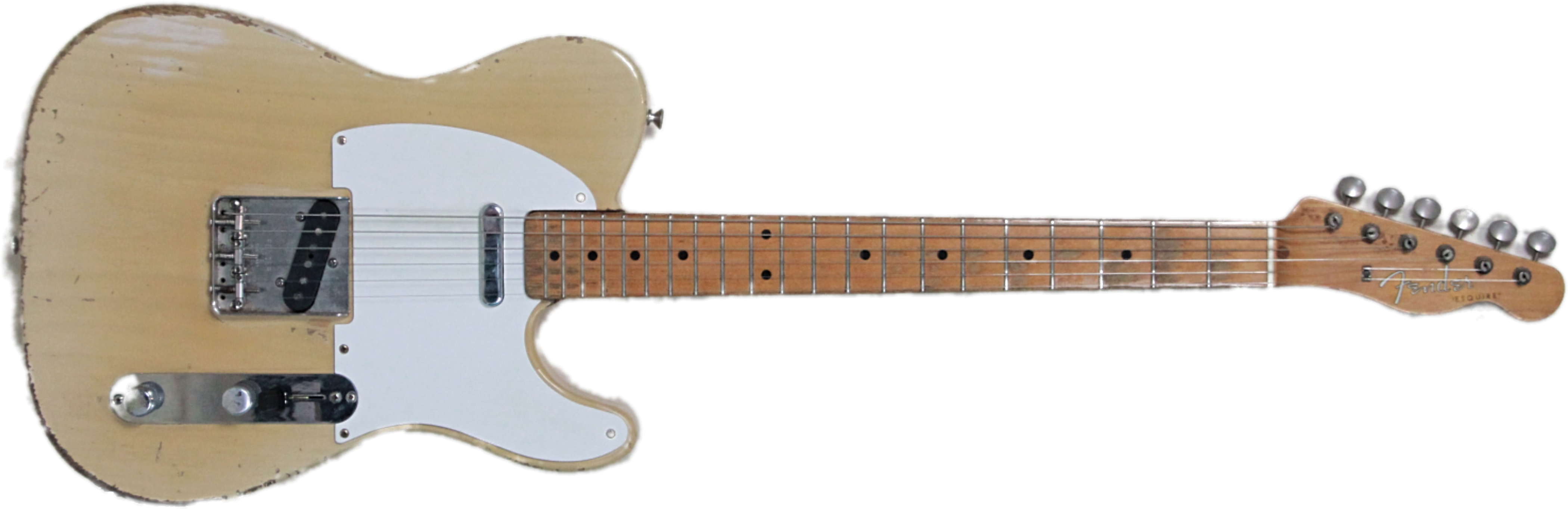 1957 Fender Esquire - Fender Precision Bass Player Series (4266x1559), Png Download