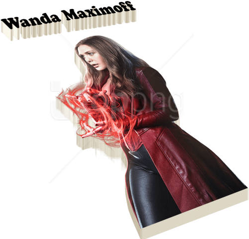 Free Png Wanda Maximoff Free S Png Images Transparent - Girl (850x532), Png Download