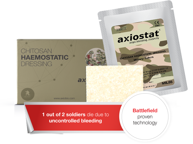 100% Chitosan Instant Clot Sponge For Military - Paper (644x483), Png Download