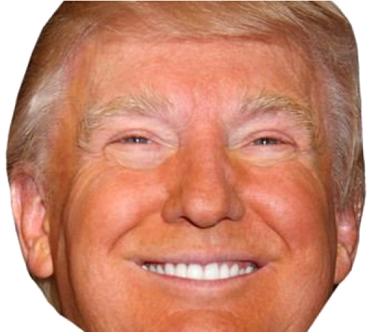 Head Clipart Donald Trump - Mask (640x480), Png Download