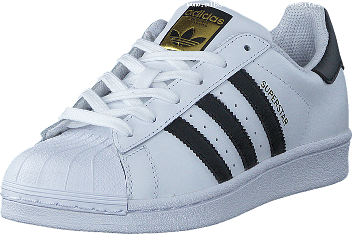 Adidas Originals Superstar Jr White/black 49652-00 - Di Scarpe Adidas Superstar (705x469), Png Download