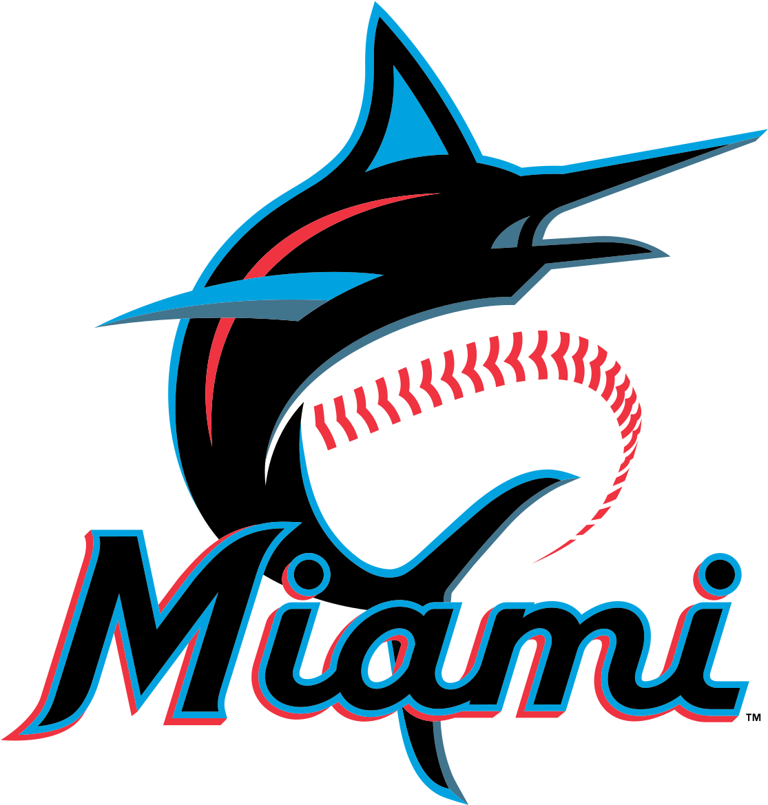 Marlin Png - Miami Marlins New Logo Png (1200x1169), Png Download