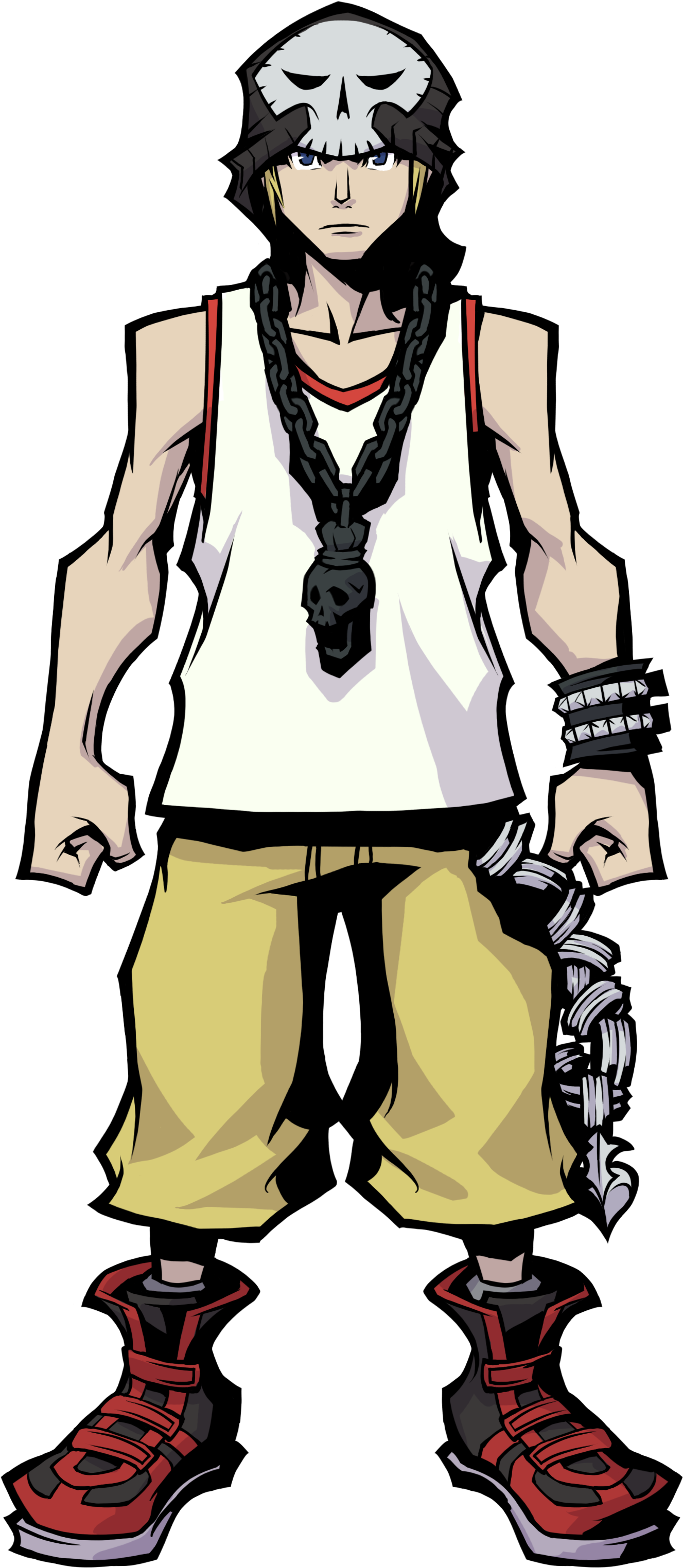 Dragon Quest Builders - World Ends With You Character Design (1327x3048), Png Download
