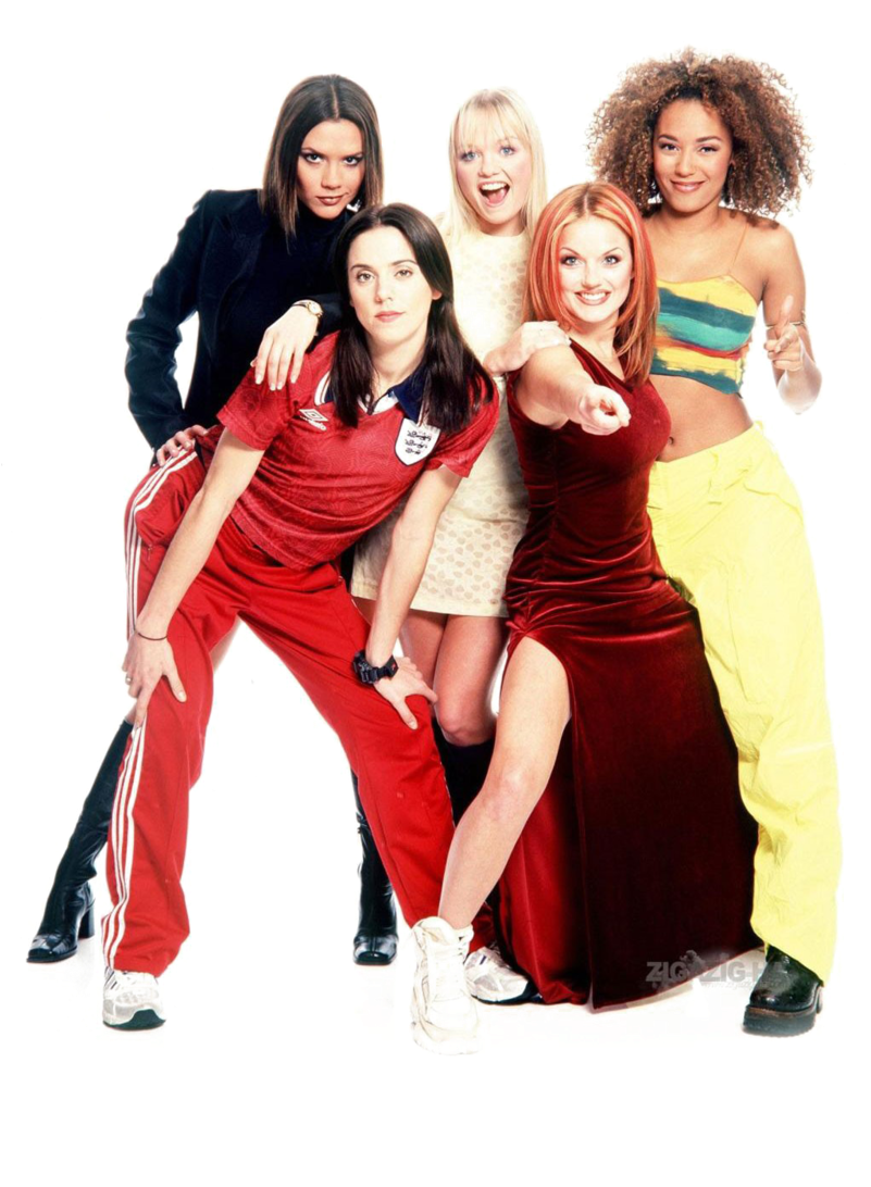 Dance Girl Download Png Image - Spice Girls Png (800x1172), Png Download