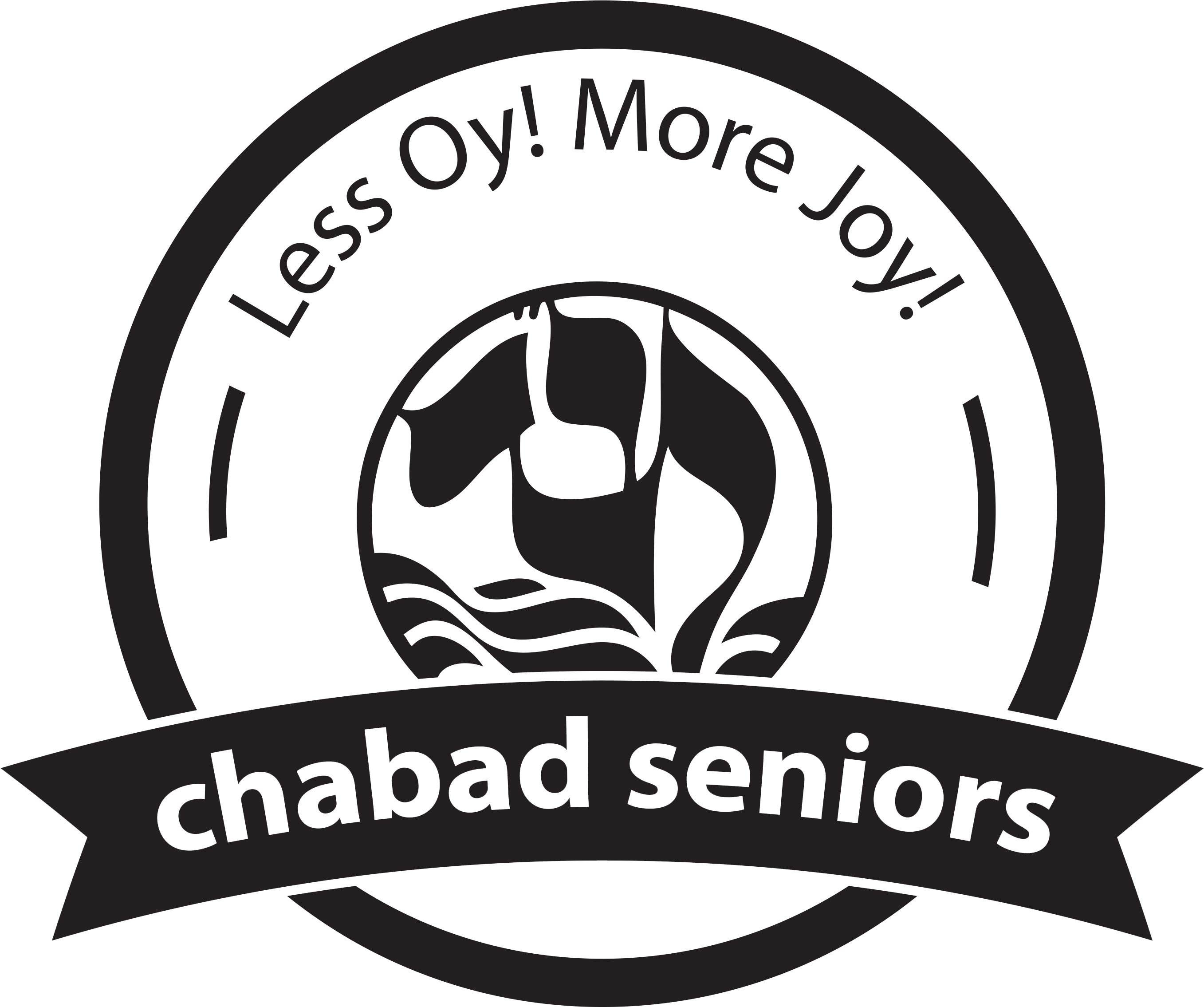 Chabad Seniors Logo - Chabad House Logo (2809x2268), Png Download