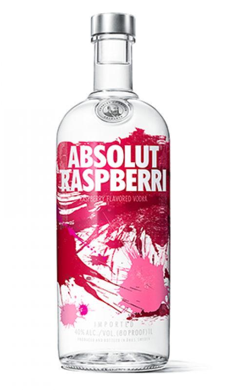 Absolut Raspberry Vodka (800x800), Png Download