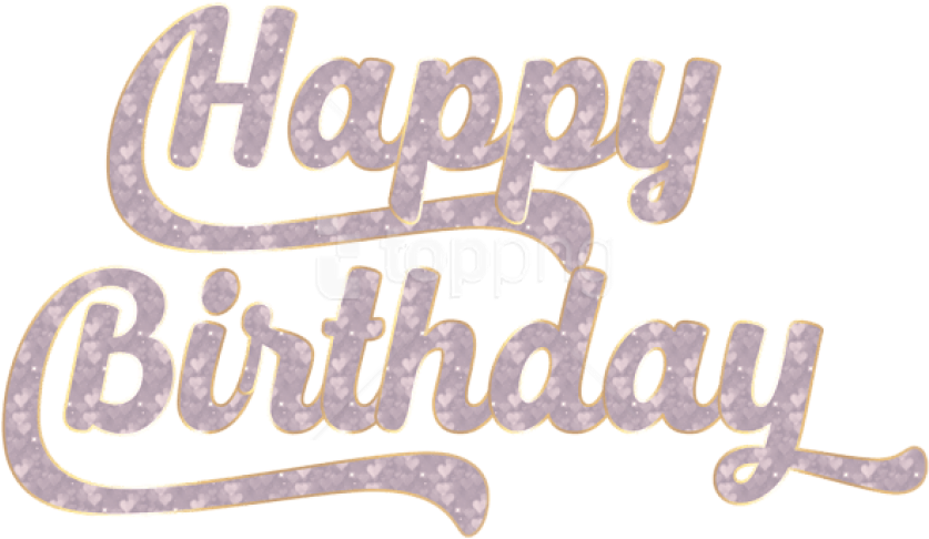 Free Png Download Pink Happy Birthday Png Images Background - Happy Birthday Transparent Pink (850x491), Png Download