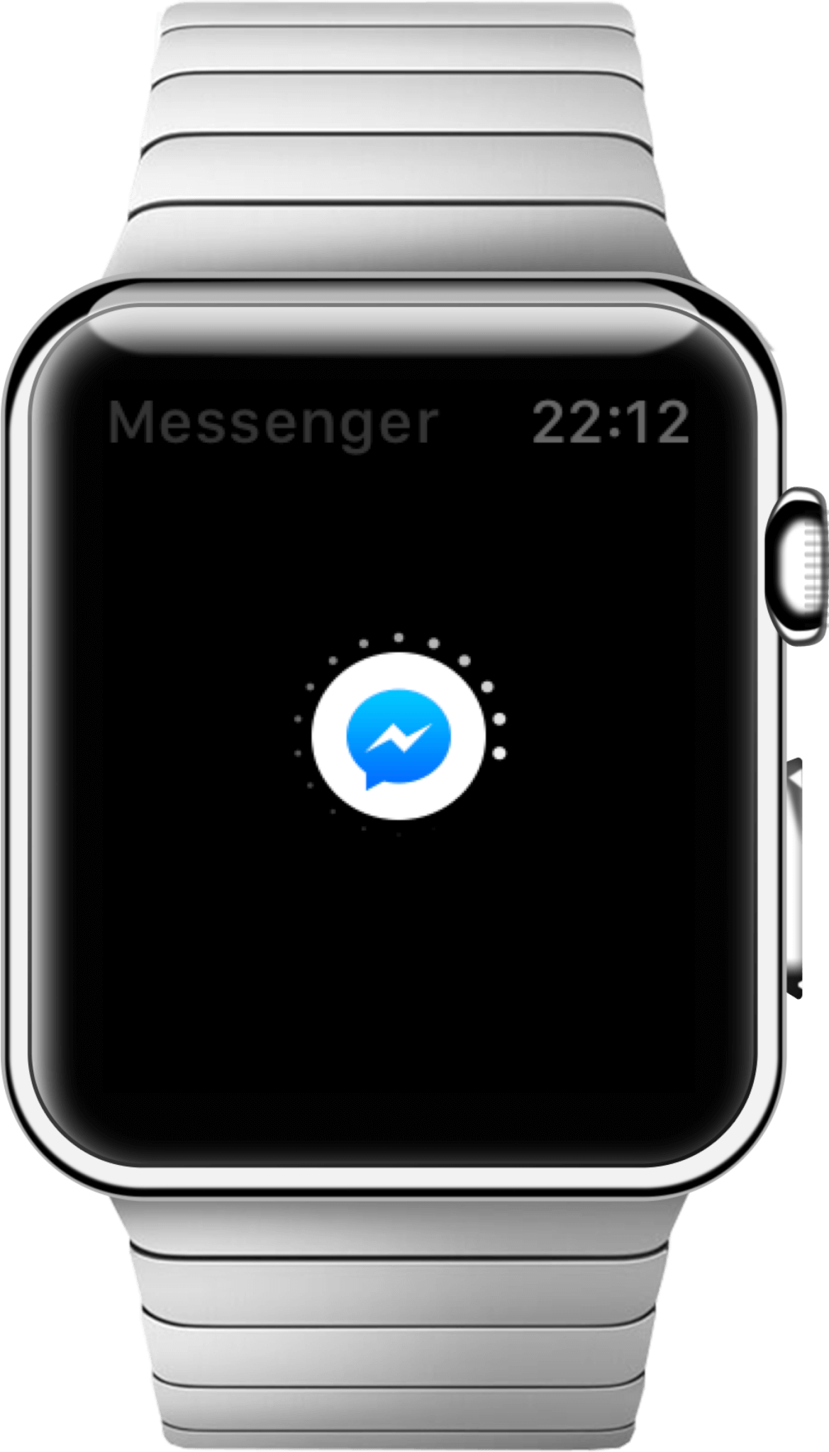 A Messenger Kapcsán A Hiba Kimerül Abban, Hogy Az Elindítása - Apple Watch Series 2 (1169x2048), Png Download