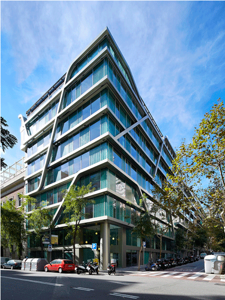 Oficinas Travessera De Gràcia - Travessera De Gracia 11 (626x600), Png Download