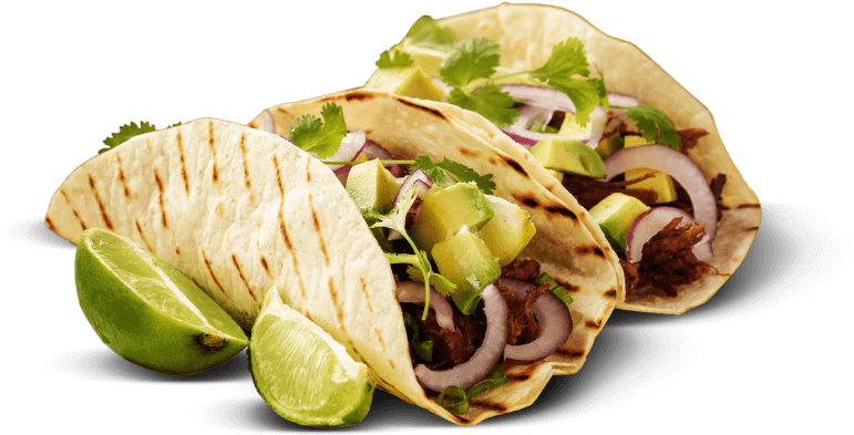 Tacos - Fast Food (800x393), Png Download
