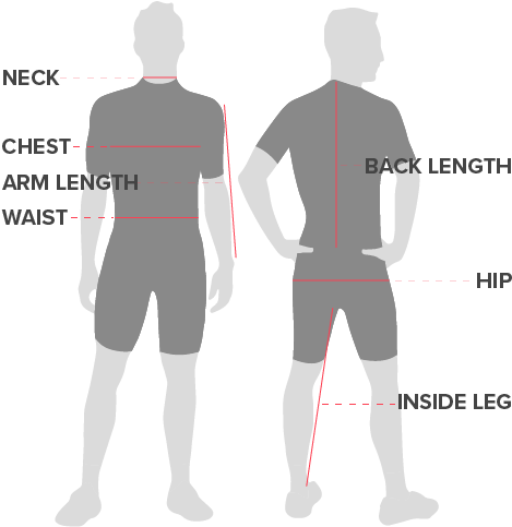 How To Measure - Standing (626x563), Png Download
