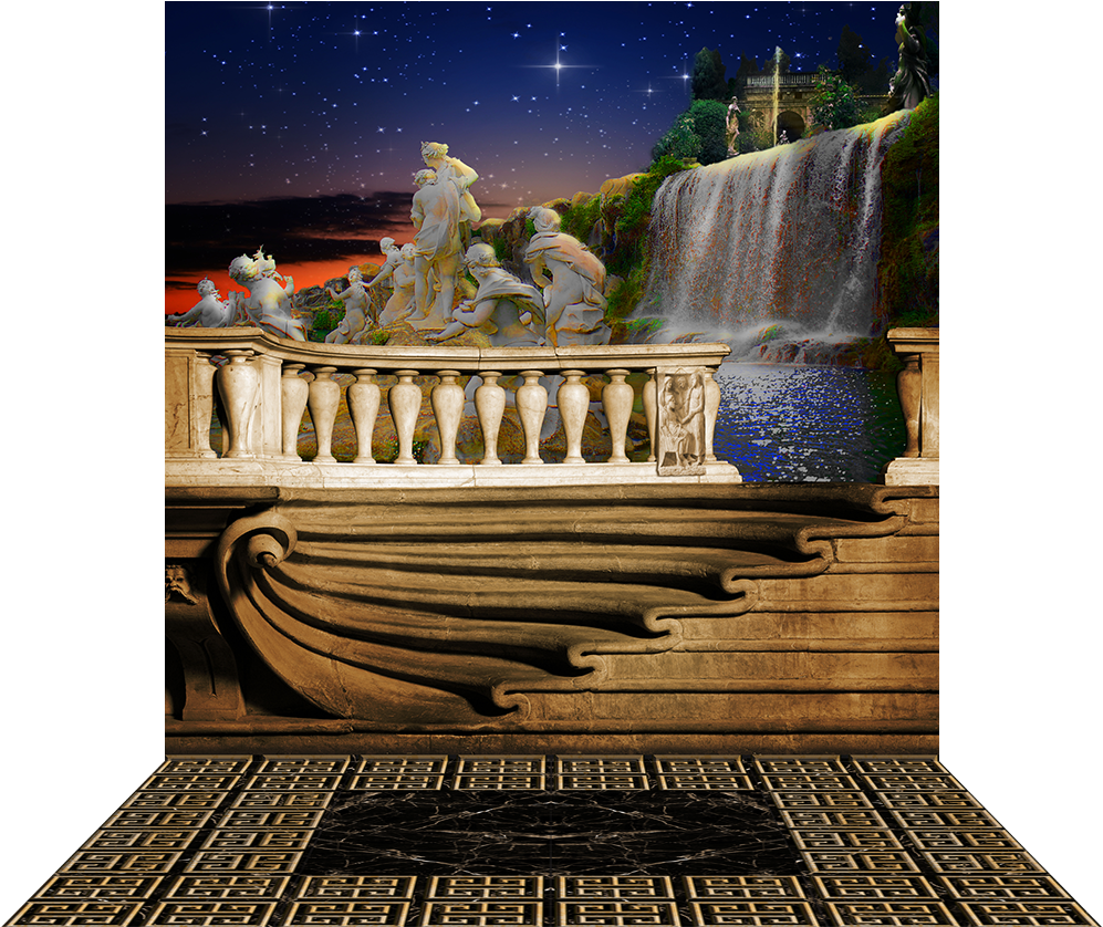 3 Dimensional View Of - Painting (1000x1000), Png Download