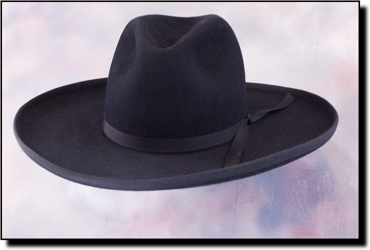 Doc Holliday Gunfighter 8x Black - Val Kilmer Tombstone Hat (793x553), Png Download
