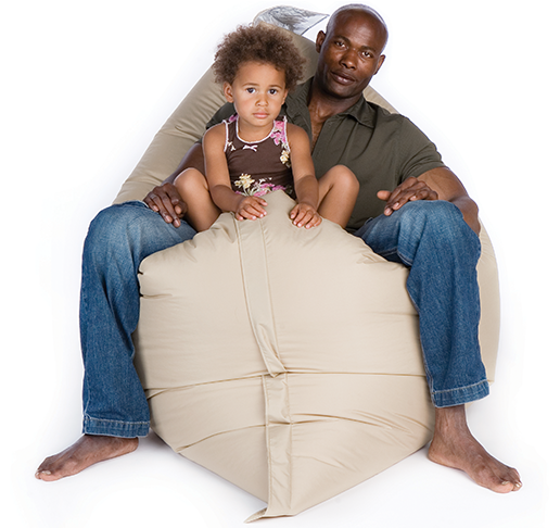 Beanbag - Bean Bag Chair (963x485), Png Download