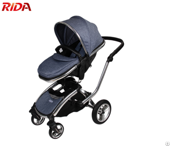 Multifunction Pushchair High Landscape Foldable Baby - Baby Carriage (640x480), Png Download