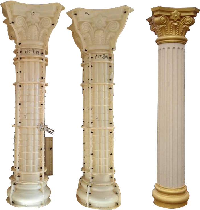 Making Roman Capital Column Mold - Column (750x750), Png Download