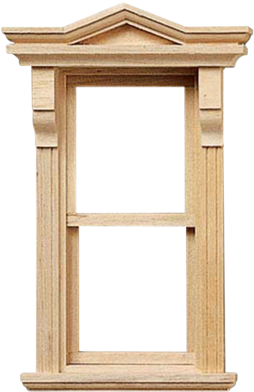 Victorian Non-working Dollhouse Window - Window Shutter Transparent Png (600x600), Png Download