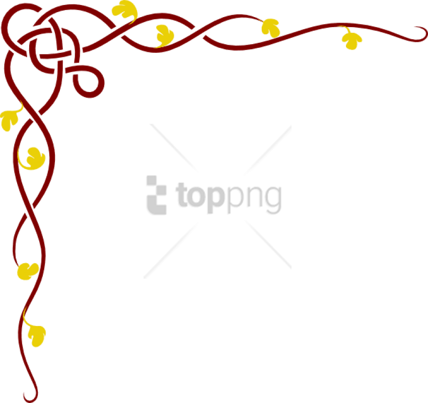Free Png Download Cool Borders No Background Png Images - Fall Border Clipart (850x801), Png Download