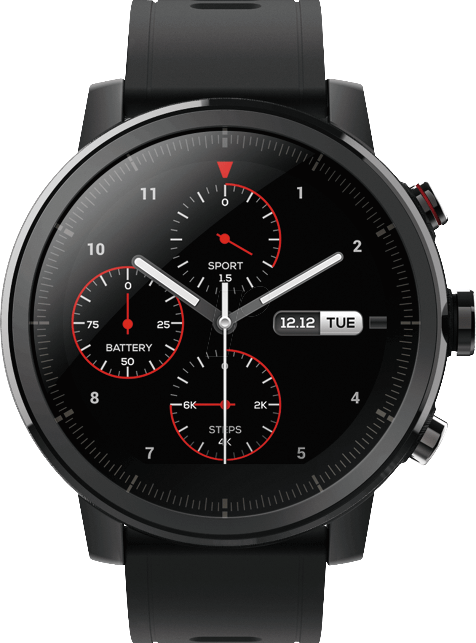 Mi Amazfit Stratos 2 Smartwatch Eu/d-version - Bremont Kingsman Watch (1606x2166), Png Download