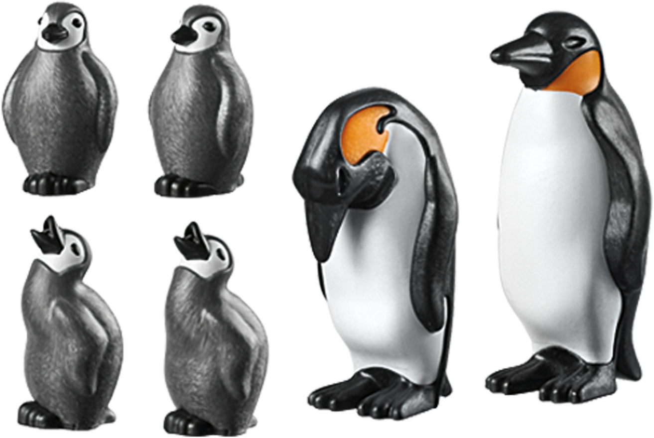 Playmobil Canada - Pinguinos De Playmobil (1920x1344), Png Download