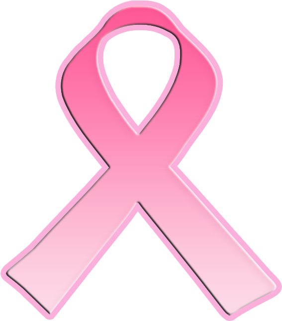 Laço Rosa - Molde Laço Outubro Rosa Eva (582x674), Png Download