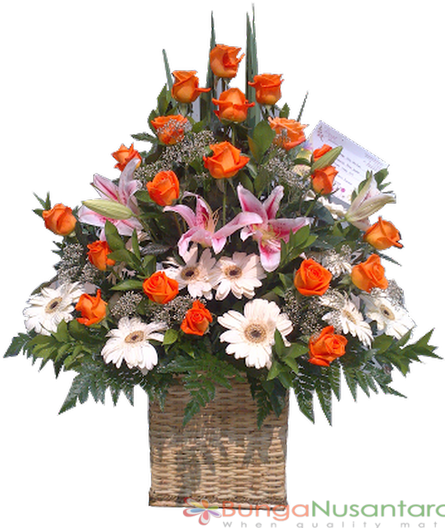 Fresh Flowers - Bouquet (900x1199), Png Download