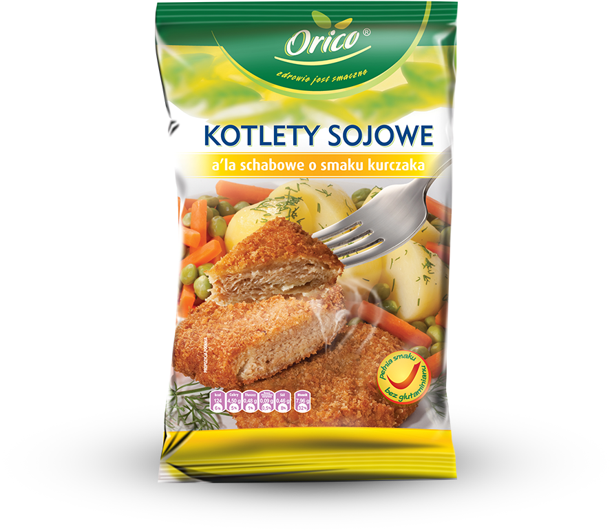 Orico Kotlety Sojowe A La Schabowe O Smaku Kurczaka - Kotlety Sojowe A La Schabowe (900x900), Png Download