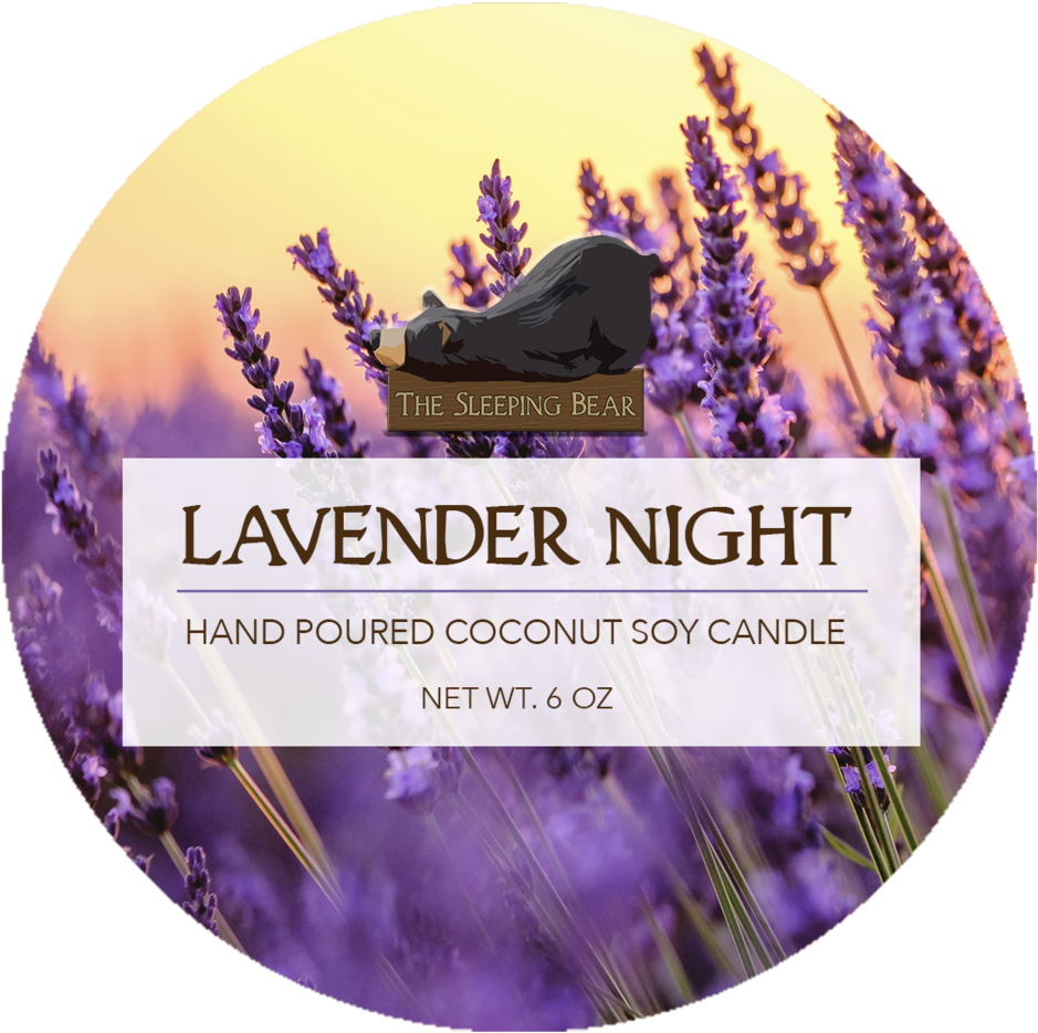 Lavender Night Candle - Web Development Web Icon (1000x1000), Png Download