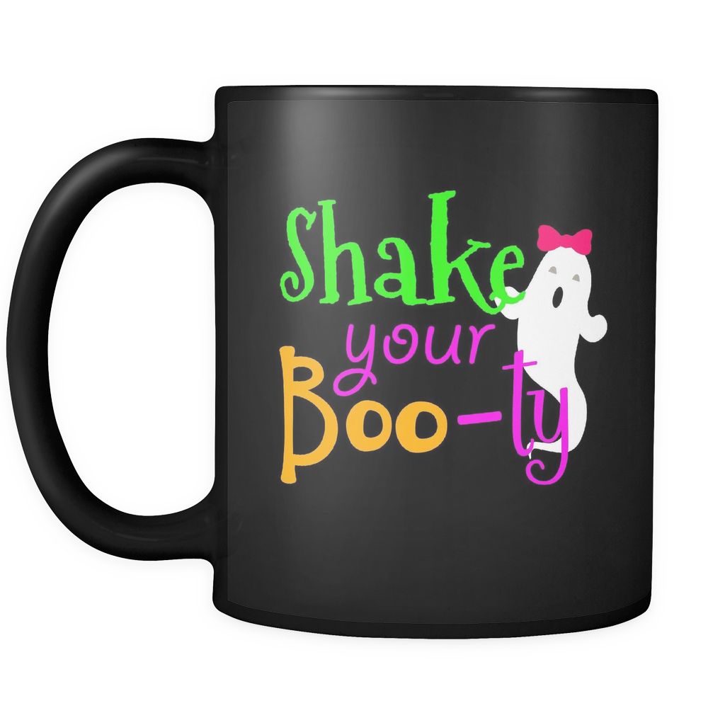 Halloween Shake Your Boo Ty Funny Ghost Girl Mugs - Parede I Love You (1024x1024), Png Download