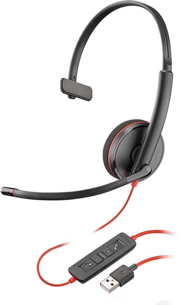 Plantronics Blackwire 3210 (738x1000), Png Download