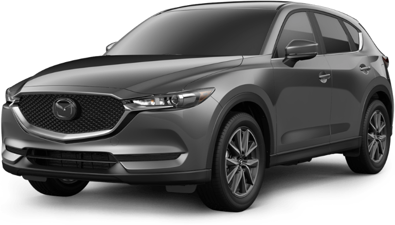 Machine Gray Metallic - 2019 Mazda Cx 5 Blue (1000x500), Png Download